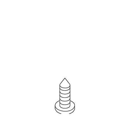 Kohler Screw, #10 Cr Pan Hd Wood 1078905-A